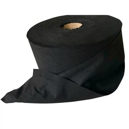 Tessuto non tessuto Spunlace nero